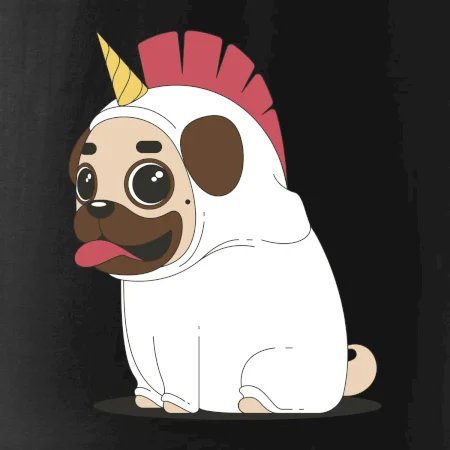 Mops a jednorožec
