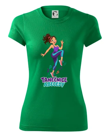 Běžecká tanečnice abecedy