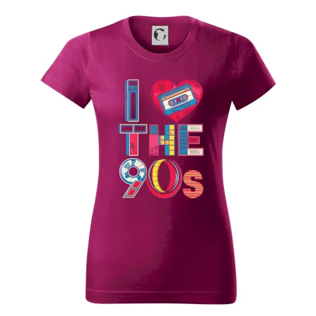 I love 90s - srdce a kazeta