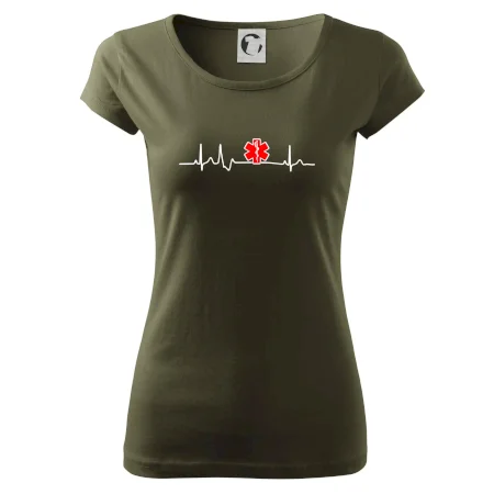 EKG rescue červená hvězda