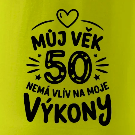 Můj věk nemá vliv na moje výkony