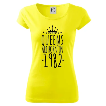 Queens are born in 1982