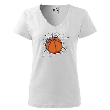 Basketbal míč v triku