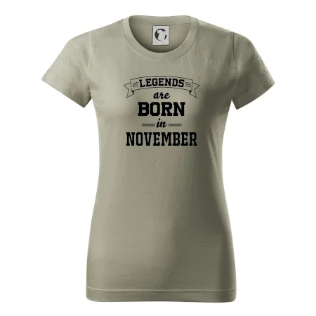 Legends are born in November