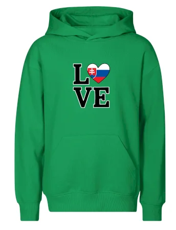 Love Slovenská vlajka