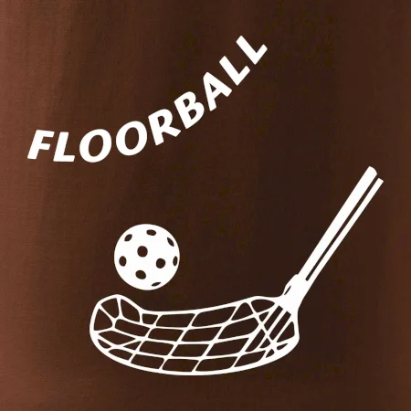 Floorball nápis šikmo