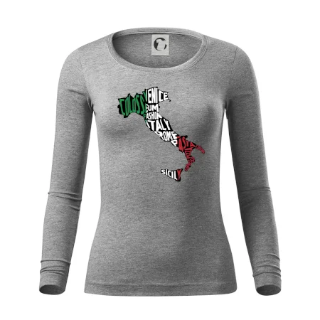 Mapy - názvy měst - Italie