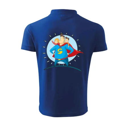 Táta superman - holka a kluk
