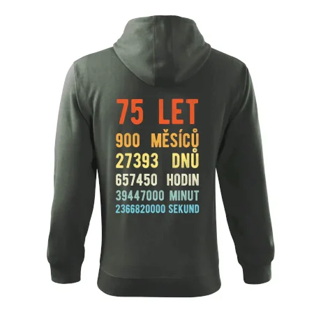 Narozeniny 75 přepočet času