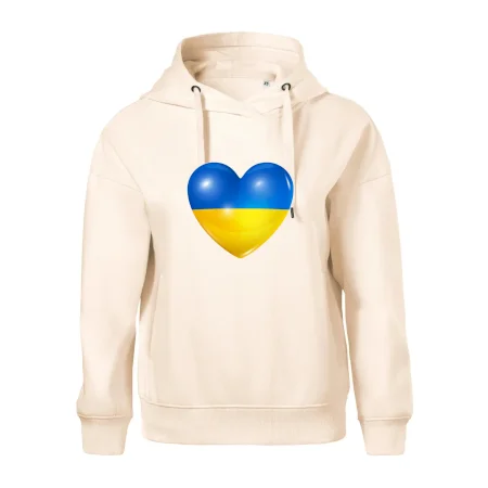 Ukrajina srdce vlajka