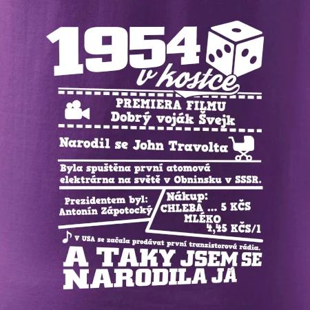 1954 v kostce