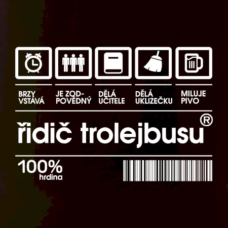 Čárový kód -  Řidič trolejbusu