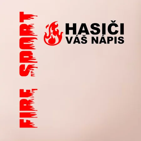 Hasiči (oheň,  Firesport, název sboru - vlastní nápis)