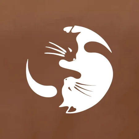 Kočka - Jin jang