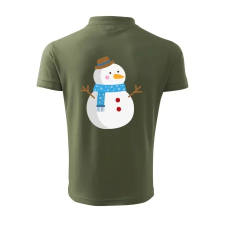 Sněhulák se šálou