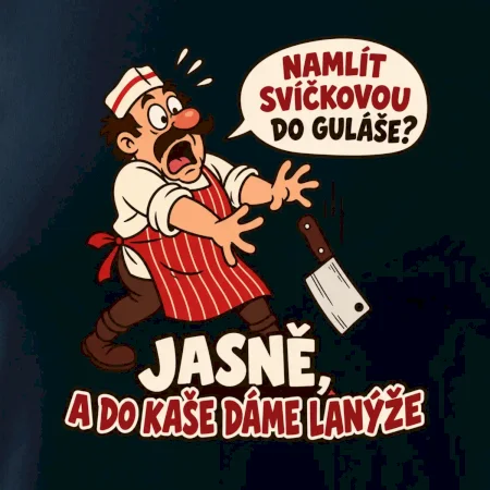 Svíčková do guláše a lanýže do kaše