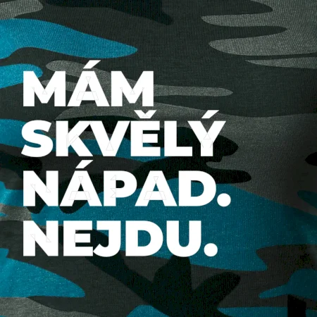 MÁM SKVĚLÝ NÁPAD. NEJDU.