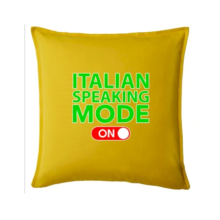 Italian speaking mode - ON