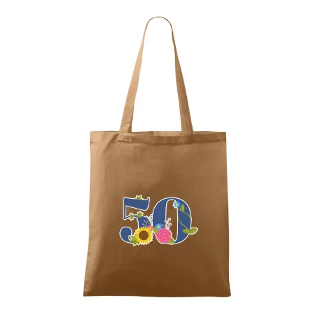 Květinové číslo kreslené - 50