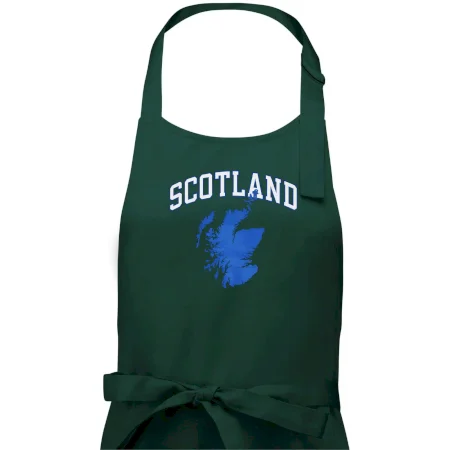 Scotland nápis s mapou