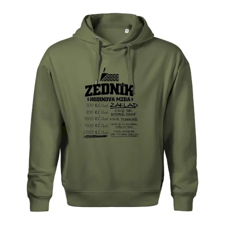 Hodinová mzda zedník