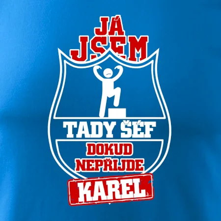 Já jsem tady šéf dokud nepřijde - Váš text