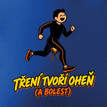 Běžecké tření tvoří oheň