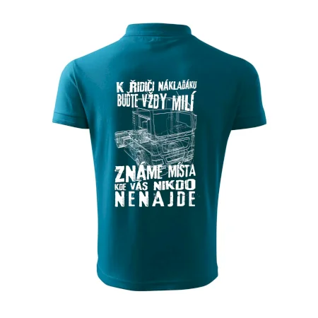 K řidiči náklaďáku buďte vždy milý