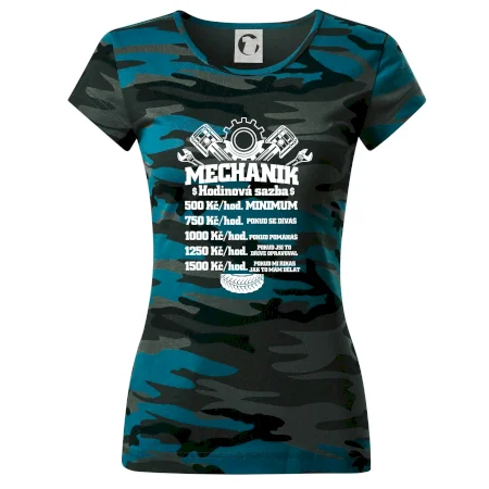 Mechanik - hodinová sazba