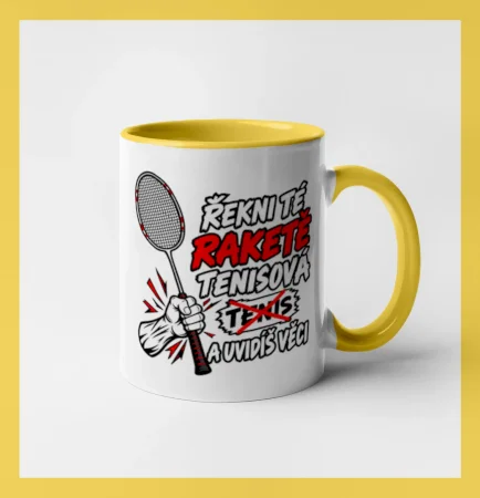 Badmintonová raketa není tenisová