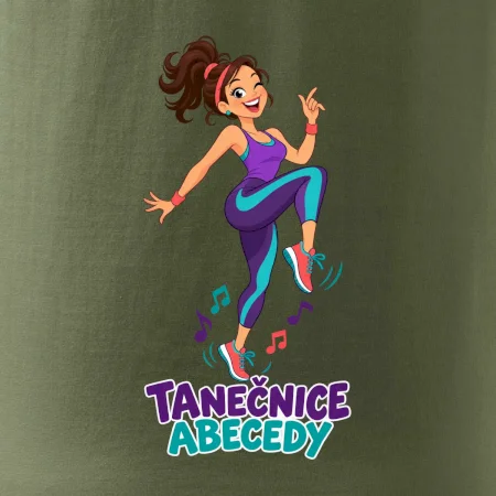 Běžecká tanečnice abecedy