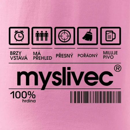 Čárový kód myslivec