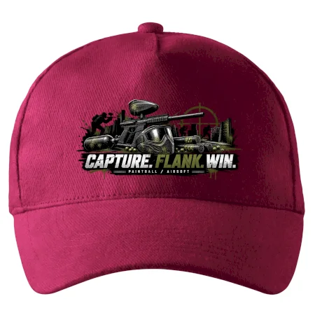 Taktika capture flank win paintball