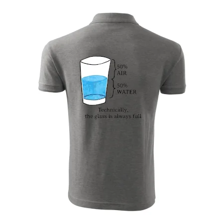 Technically, the glass is always full
