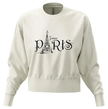 Paris nápis Eiffelovka rovný