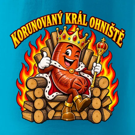 Korunovaný král ohniště