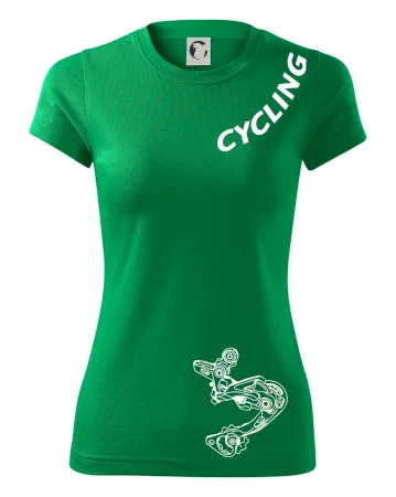 Cycling nápis šikmo
