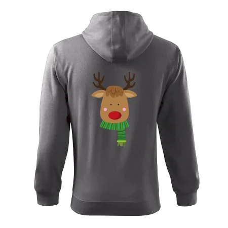 Jelen se šálou