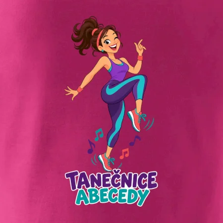 Běžecká tanečnice abecedy