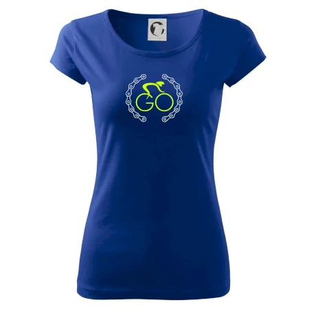 GO cyklista (fluo potisk)