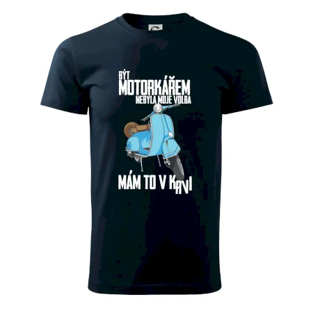 Být motorkářem nebyla moje volba skútr