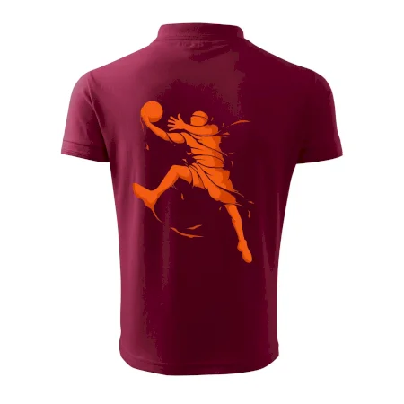 Basketball player splash