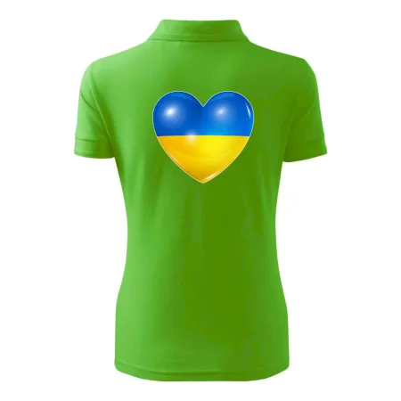Ukrajina srdce vlajka