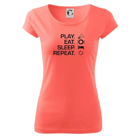 Play Eat Sleep Repeat badminton