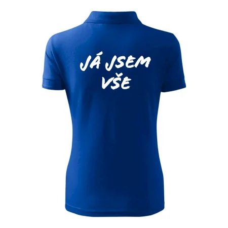 Nápis Já jsem vše!
