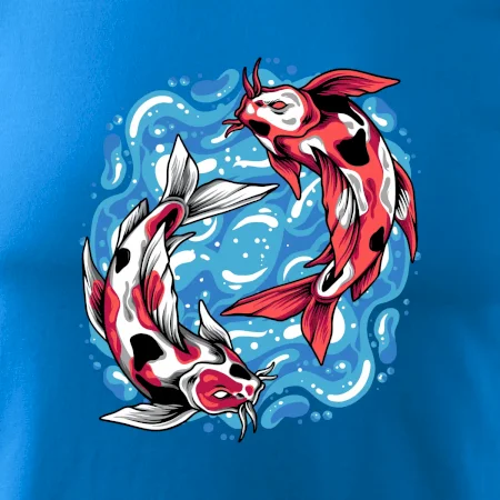 Yin & Yang Koi kapr - červený