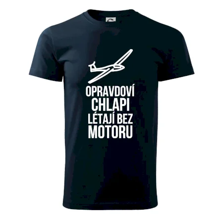 Opravdovi chlapi létají bez motoru