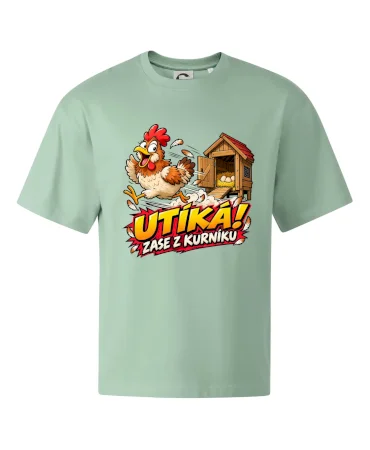 Útěk slepice z kurníku