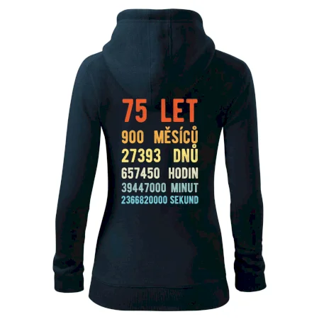 Narozeniny 75 přepočet času