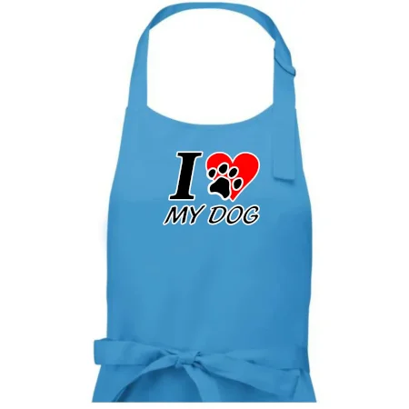 I love my dog - nápis